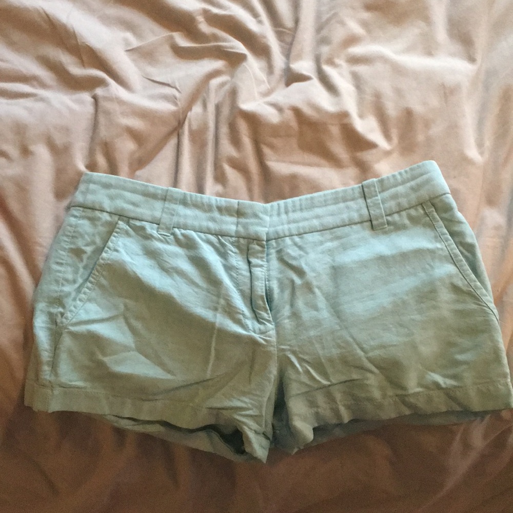 Light blue J Crew shorts